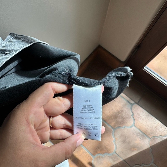 Wash Lab Denim Midi Dress Model Off Duty Clean Grunge Minimal Street Chic L - Picture 5 of 7